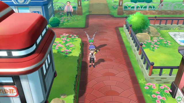 MySwitchFootage's tweet photo. @pory_leeks I had this thought running through my head as well. The road's tile pattern appears to be the same as Fuchsia city's https://t.co/iAAPVwcffI