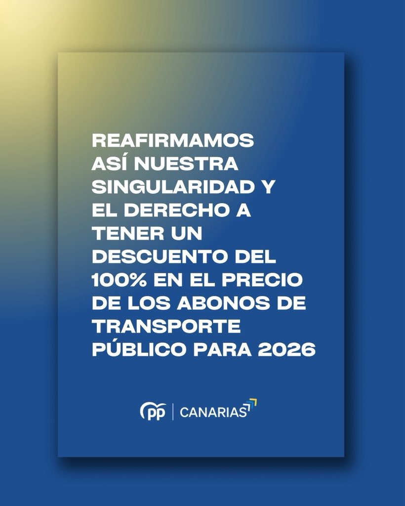 📣🚌 Conseguimos que Canarias tenga el transporte público gratis de forma permanente 👏🏻 Una enmienda del PP en el Senado hace posible que las guaguas sean gratuitas en las islas. Un hito que parecía imposible pero que gracias a Carlos Sánchez, se ha podido lograr al defender la