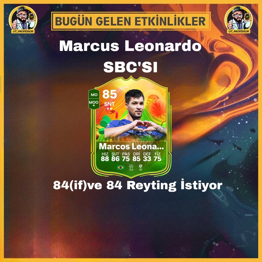 BUGÜN GELEN SBC'LER 
#FC26