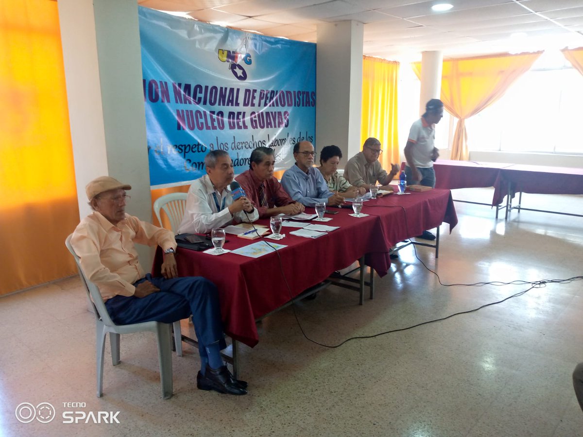 unpguayas_'s tweet image. Este jueves, 13 de noviembre de 2025, se realizó el Foro &quot;La Lucha del 15 de noviembre de 1922 está vigente&quot; en el salón de la Unión Nacional de Periodistas Núcleo del Guayas. 

#15denoviembre1922 #foros #Guayaquil #ecuador