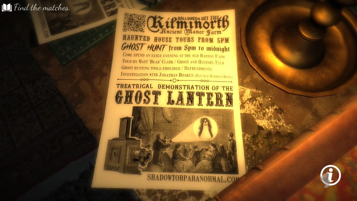 jonathanboakes's tweet image. 🕯️ New additions to Ghost Lantern this week - one last weekend on my new ghostly short story and then it’s off into the world. Fun to be based on a very real place and event, a virtual manifestation. store.steampowered.com/app/1715260/Gh…
#gaming #cornish #ghoststory