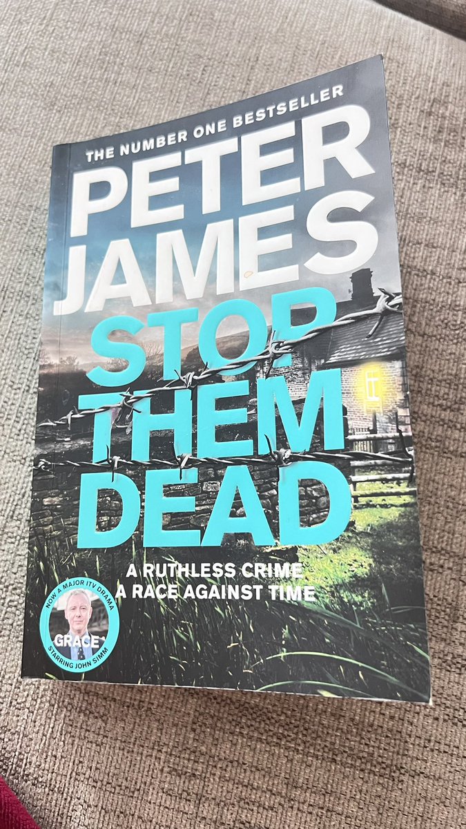 The next read - a little crime thriller !