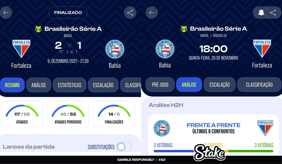 Esperei quatro anos por esse momento

o Bahia vai ter a chance de retribuir 2021 e REBAIXAR o Fortaleza

Pra quem não sabe, o personagem Bellintanner surgiu nesse exato dia