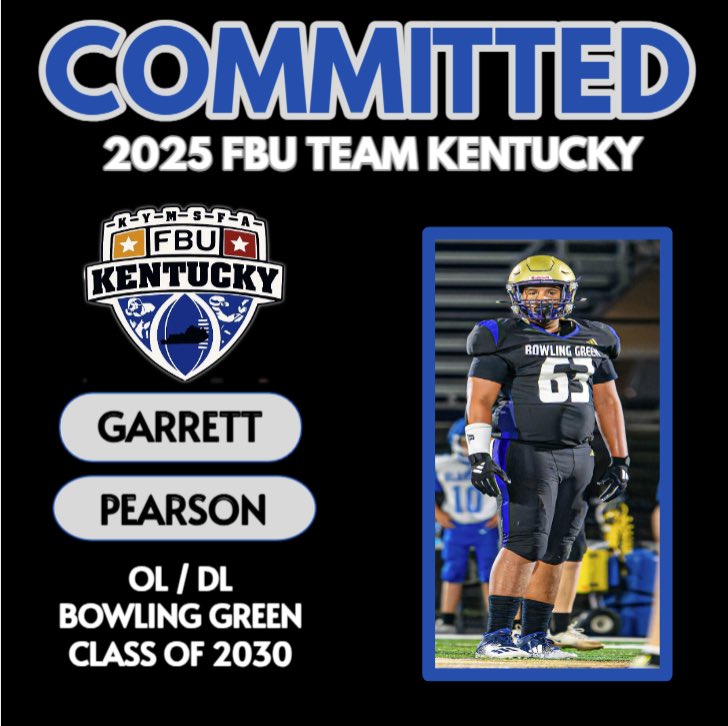 Let’s Go!!! Team Kentucky. <a href="/jrhayes63/">Junior Hayes</a> <a href="/PrepRedzoneKY/">Prep Redzone Kentucky</a> <a href="/AlPopsFootball/">𝐀𝐋 𝐏𝐨𝐩𝐬</a> <a href="/drew_toennies/">Drew Toennies</a> <a href="/WKURecruiting/">WKU Football Recruiting</a> <a href="/UKFootball/">Kentucky Football</a> <a href="/247recruiting/">247Sports Recruiting</a> <a href="/LoganTillman/">Logan Tuley-Tillman</a> <a href="/PurplesFootball/">BGHS Football</a>