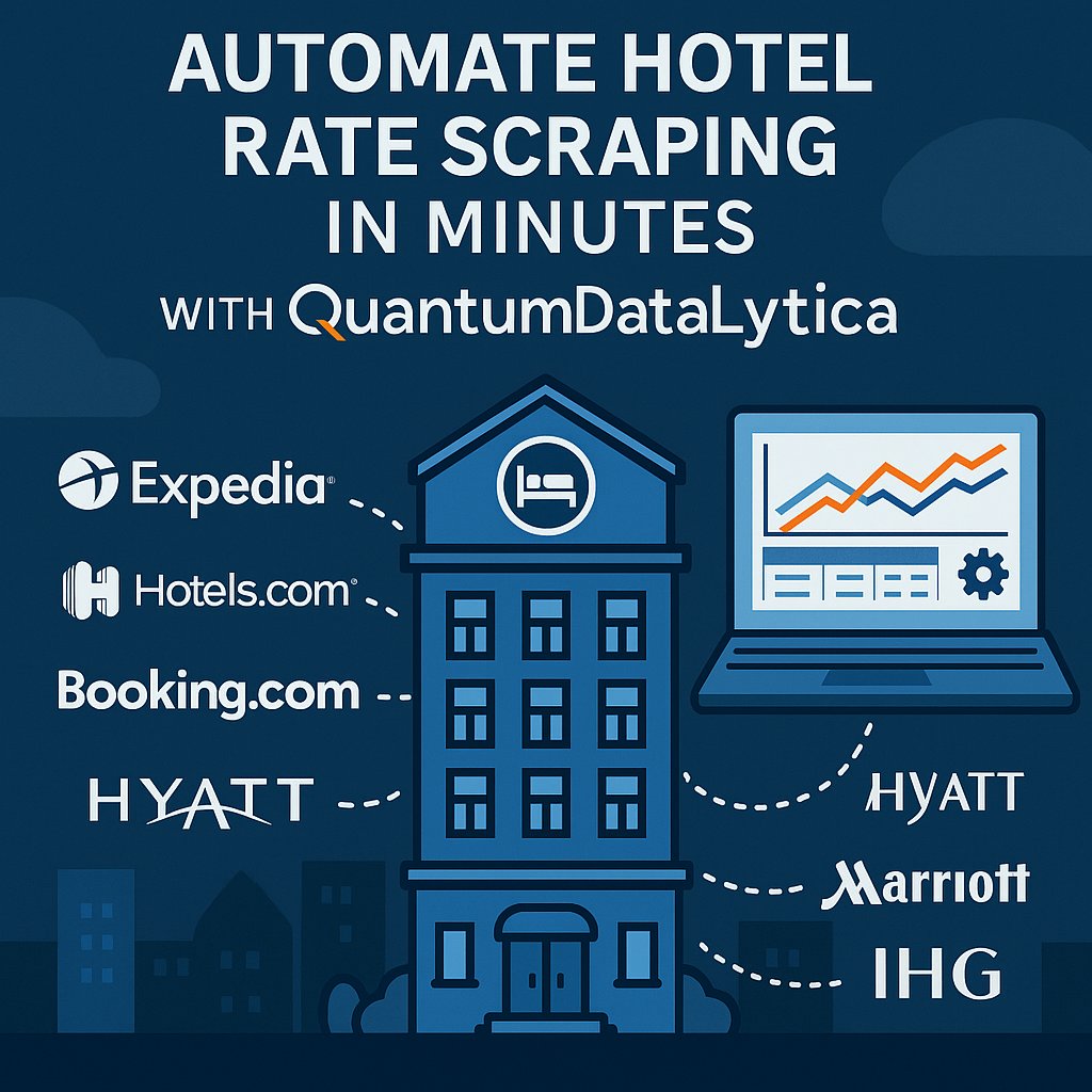 HariSoftqube's tweet image. Hotel pricing moves fast.
Competing rates change even faster.

We broke down how hotels can scrape OTA + brand-site rates in minutes using QuantumDataLytica — and why it changes the whole revenue game.

quantumdatalytica.com/blog/hotel-rat…

#HotelRevenue #DataPipelines #HospitalityTech