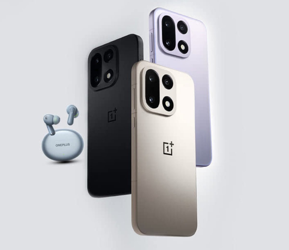 ishanagarwal24's tweet image. OnePlus 15 launched in 🇮🇳 India with Snapdragon 8 Elite Gen 5!

Here are the prices ⬇️

12/256GB: ₹72,999
16/512GB: ₹79,999

Offers ✨
- ₹4K HDFC CC discount
- ₹4K Exchange bonus for 1+ users
- Free Nord Buds 3 worth ₹2,299

Sales open!

Thoughts? 🤔 #OnePlus15