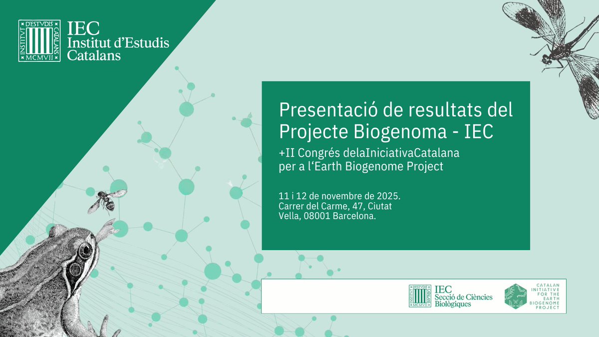 cragenomica's tweet image. Aquests dies s’ha celebrat el II Congrés de la Iniciativa Catalana per a l’#EarthBioGenomeProject 🌍

La investigadora CSIC al CRAG, Laura Botigué, ha participat a la presentació de projectes individuals amb la ponència “Pushing forward the limits of plant genome assembly”. 🧬