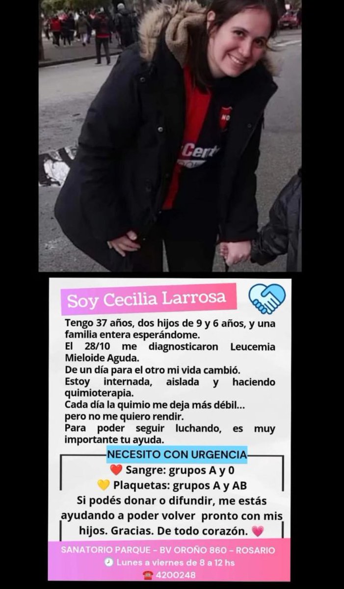 Sanatorio Parque 
8 a 12 hs
Tel 4200248
Vamos Leprosario