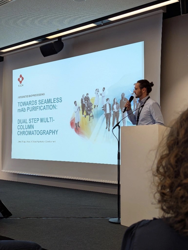 TosohBio's tweet image. Thank you to all who dropped by our booth, participated in Jonas Wege’ flash talk, and joined Sebastian Thuermann for his poster presentation at #ISPPP2025 this week!

#ChromatographyExperts #TosohEvents #MCC