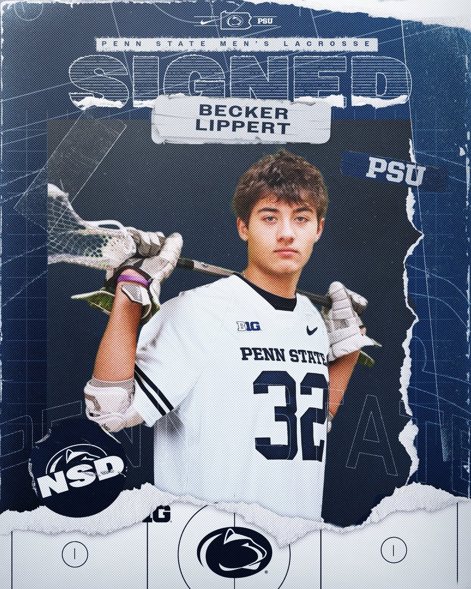 PennStateMLAX's tweet image. Becker Lippert. Face-Off. Oakville, Ontario, Canada.

Welcome to Happy Valley 🤝