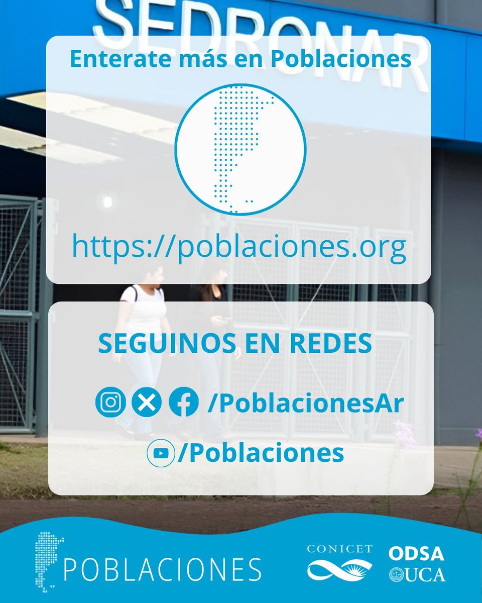 📍 Nueva Cartografía: “Dispositivos de la Red SEDRONAR”

🔎 Esta cartografía muestra la distribución territorial de los distintos dispositivos que integran la red SEDRONAR.

🔗 Link Mapa: poblaciones.org/@297701 

#Poblaciones #DatosAbiertos #SEDRONAR