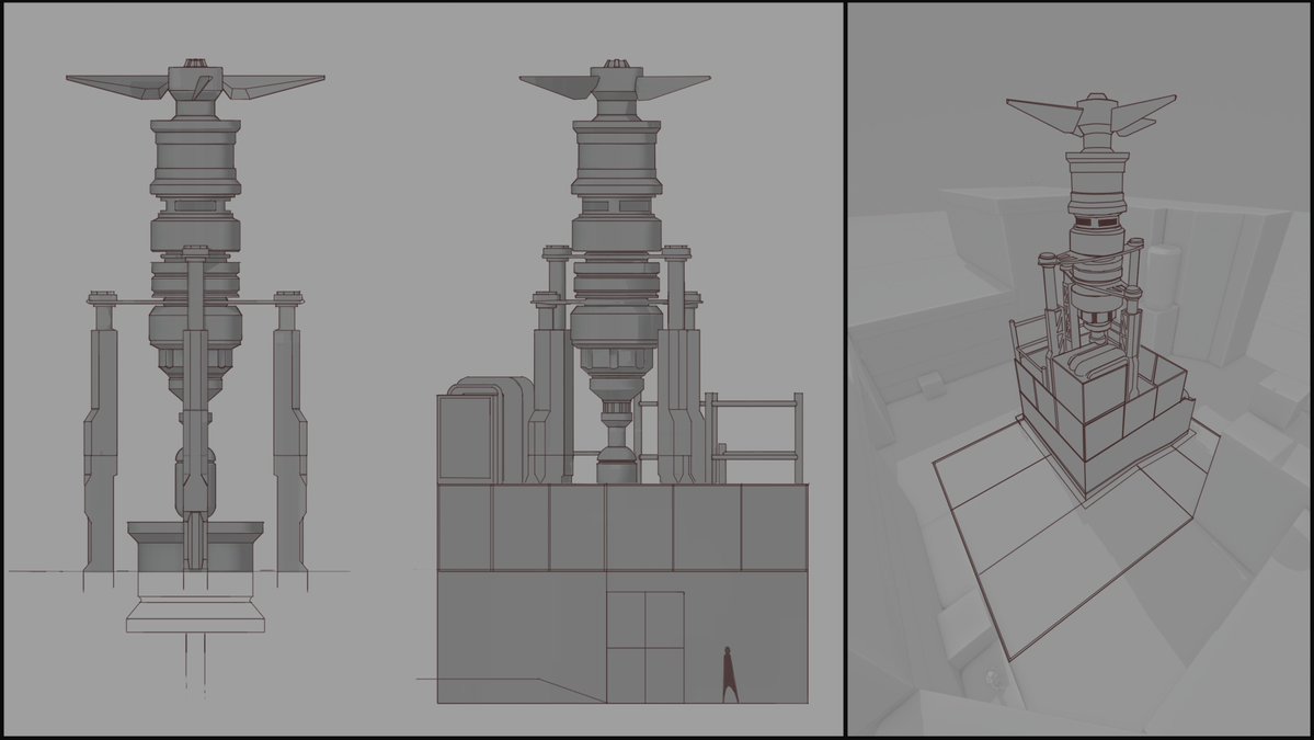 Marco_Venitucci's tweet image. While Chamber was causing Fracture would it be possible that the Everett-Linde had a reserve plan in orbit???
Full project breakdown available on ArtStation:
artstation.com/artwork/6L4gq5

#ConceptArt #EnvironmentArt #VisualDevelopment #Valorant #GameArt #WorldBuilding #RiotGames