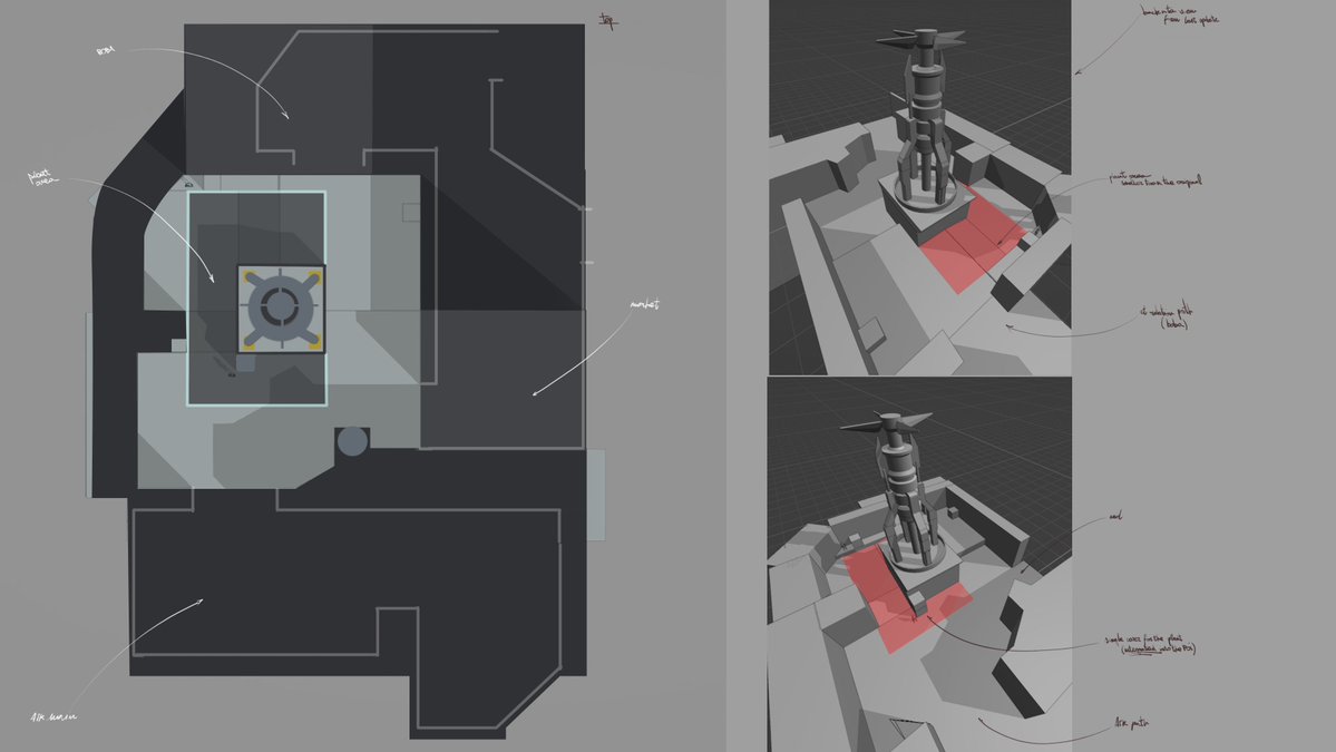 Marco_Venitucci's tweet image. While Chamber was causing Fracture would it be possible that the Everett-Linde had a reserve plan in orbit???
Full project breakdown available on ArtStation:
artstation.com/artwork/6L4gq5

#ConceptArt #EnvironmentArt #VisualDevelopment #Valorant #GameArt #WorldBuilding #RiotGames