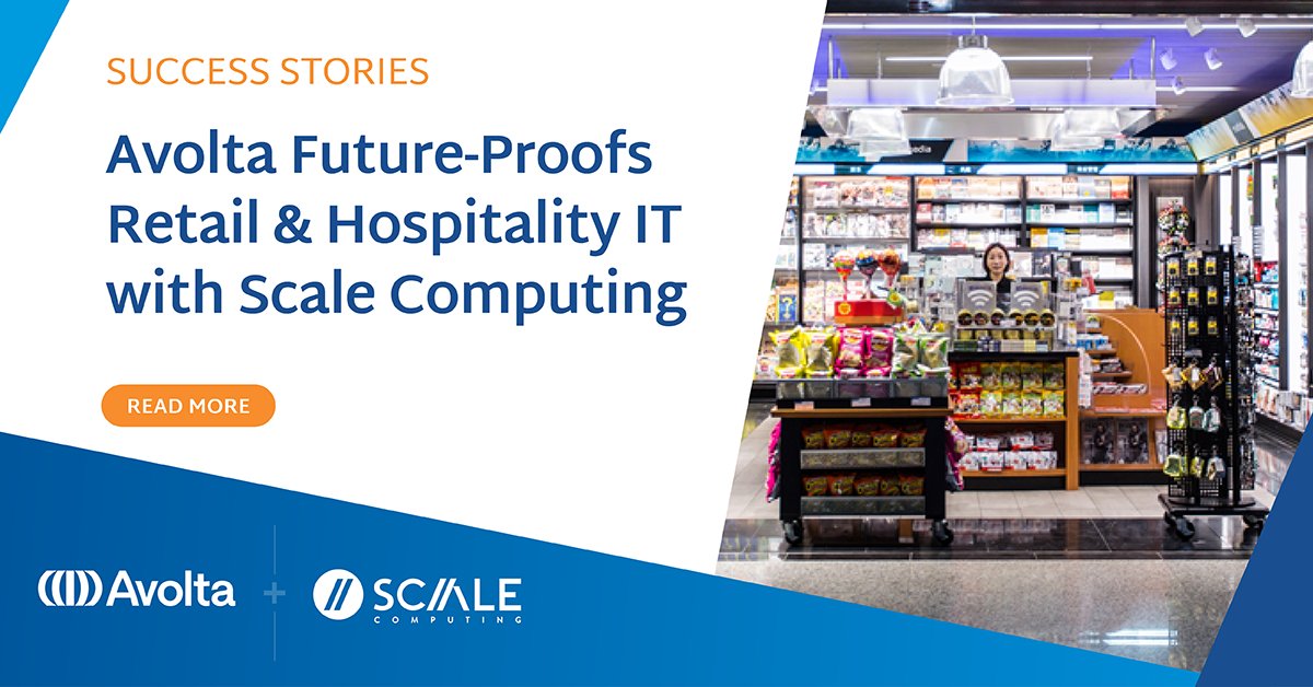 ScaleComputing's tweet image. Operating in complex environments with 2000+ locations, Avolta needed an IT solution that could deliver unwavering reliability &amp;amp; seamless integration. The Scale Computing Reliant Platform delivered exactly that. Discover how Avolta transformed operations:
scalecomputing.com/resources/avol…