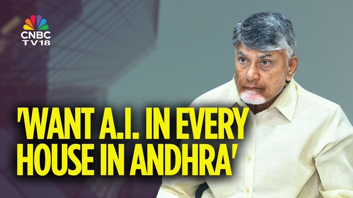 CNBCTV18News's tweet image. #CNBCTV18Exclusive | Andhra Pradesh CM N Chandrababu Naidu (@NCBN) says India must push for “product perfection” to build global brands and meet its goals to become a developed nation by 2047. 

In an exclusive conversation with @Parikshitl, CM Naidu calls #GSTreforms a saver for…