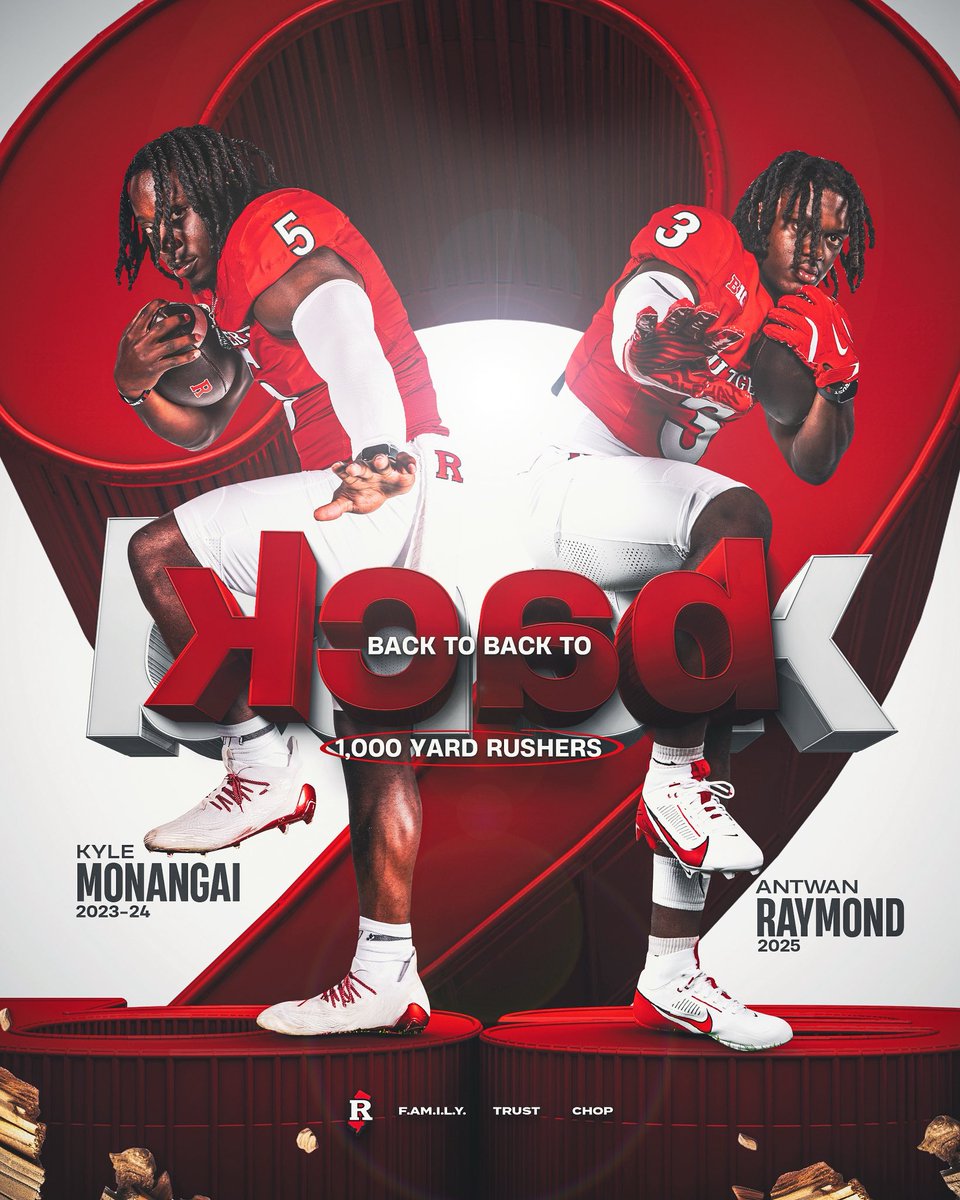 The streak continues 💯 

<a href="/kylemonangai/">Kyle Monangai</a> | <a href="/antwanraymond8/">Antwan Raymond.</a>