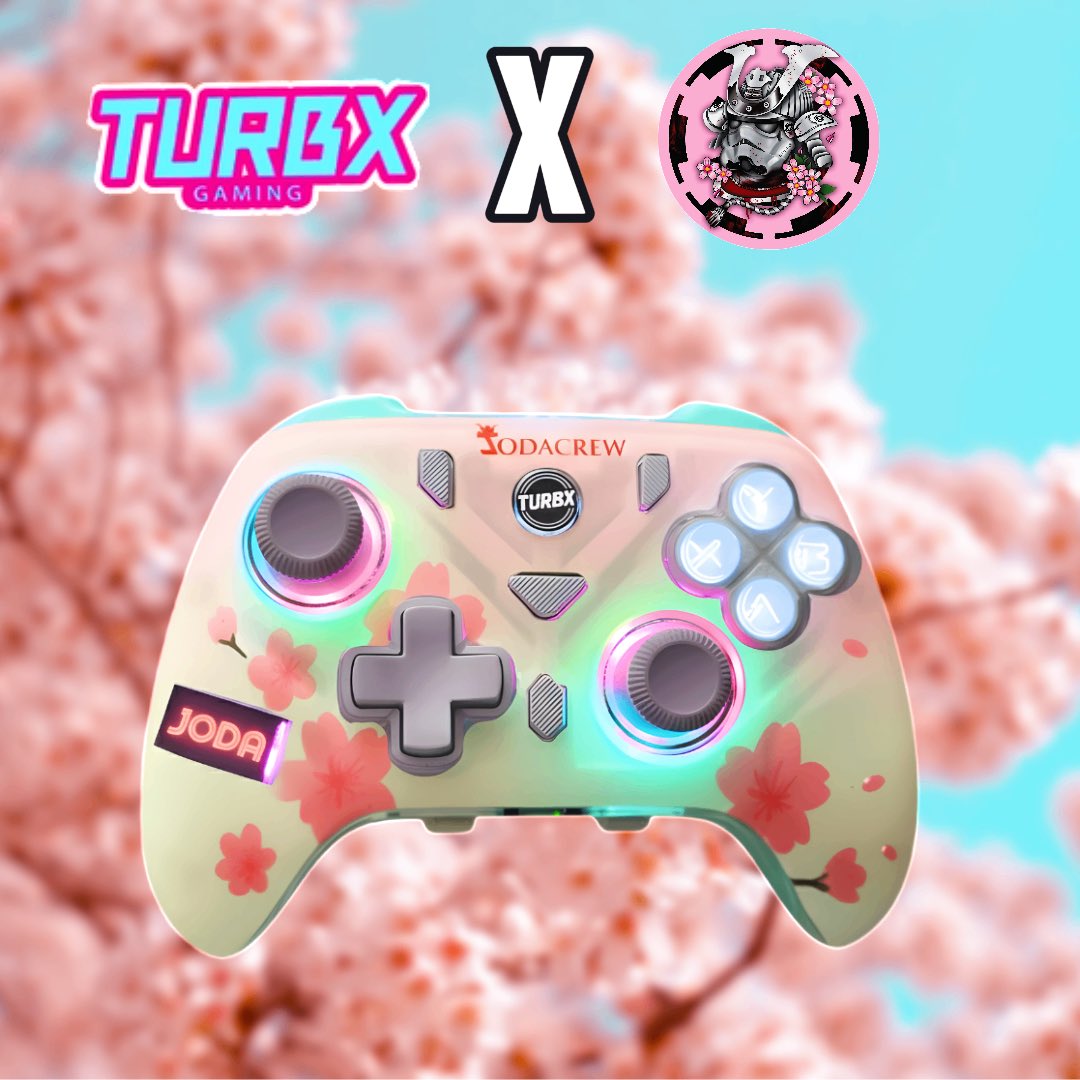 JodaCrew's tweet image. 🎮✨ Limited Artist Bundle — Joda Crew x TurbX Astra Custom Controller

@TurbxUSA 

Tap the link and order yours today before they’re gone. playturbx.com/joda

#Playturbx #JodaCrew #CustomController #LimitedEdition #GamingGear #RGB