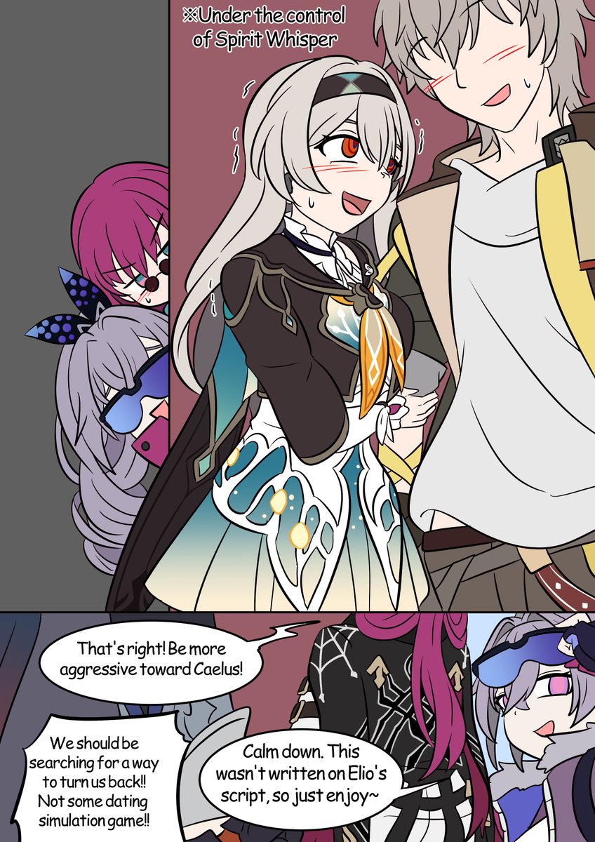 tsfbunnyboy's tweet image. #HonkaiStarRail #TSF #TS 
&quot;Stellaron Swap&quot; 
Pixiv request work