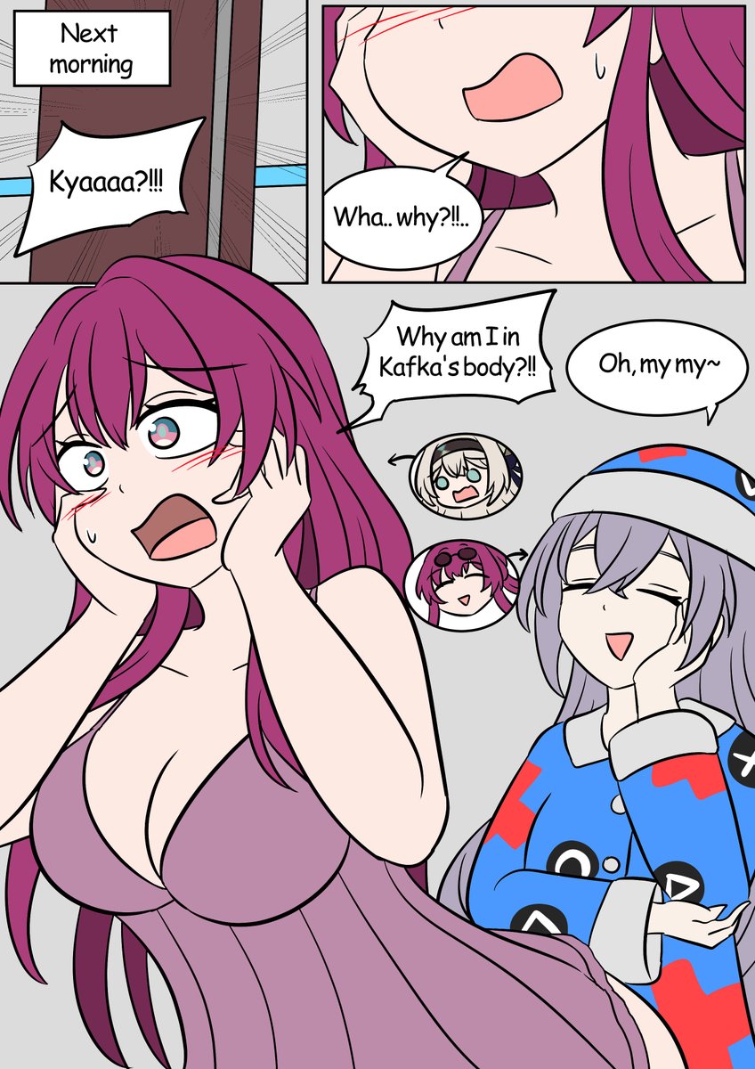 tsfbunnyboy's tweet image. #HonkaiStarRail #TSF #TS 
&quot;Stellaron Swap&quot; 
Pixiv request work