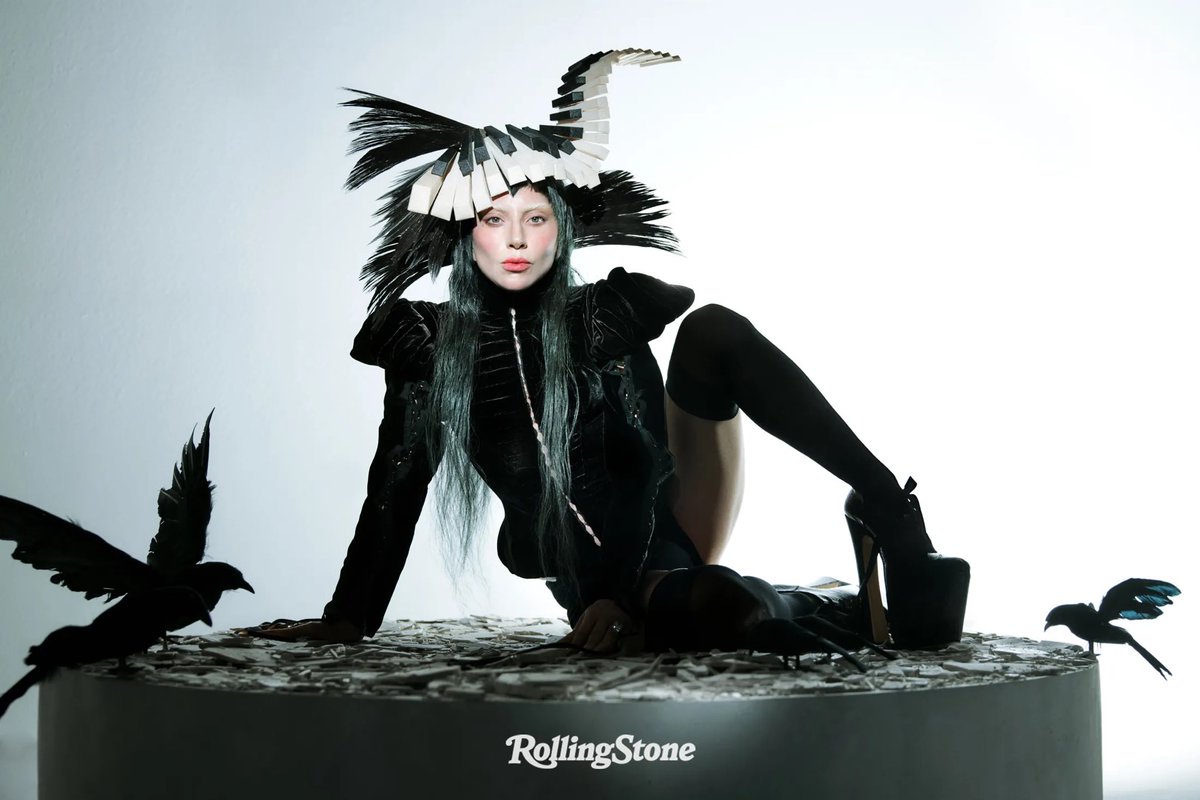 Lady Gaga channels song bird for Rolling Stone.