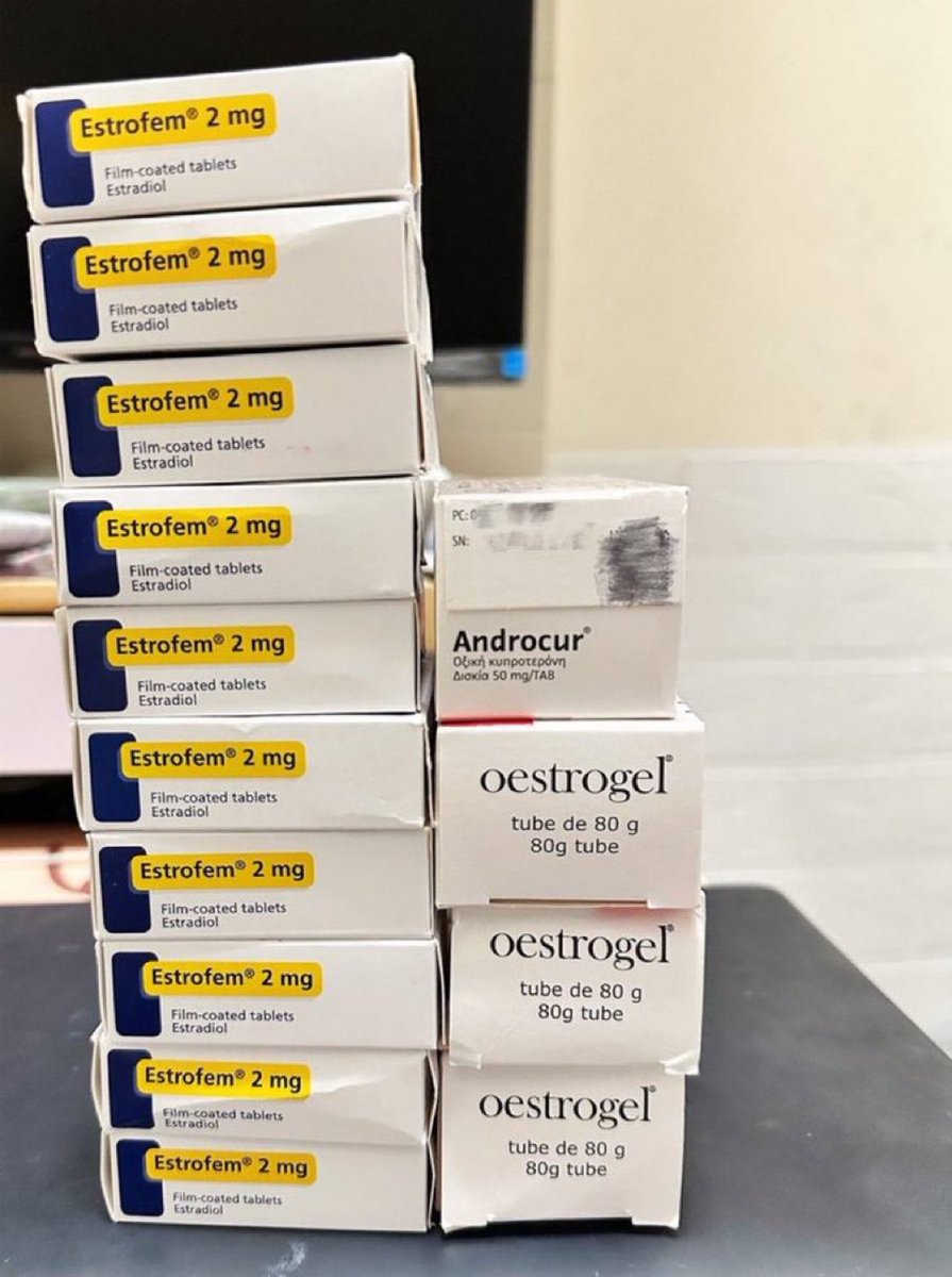 Estrofem 2mg ,  Oestrogel  Gel and Androcur is Available ✅