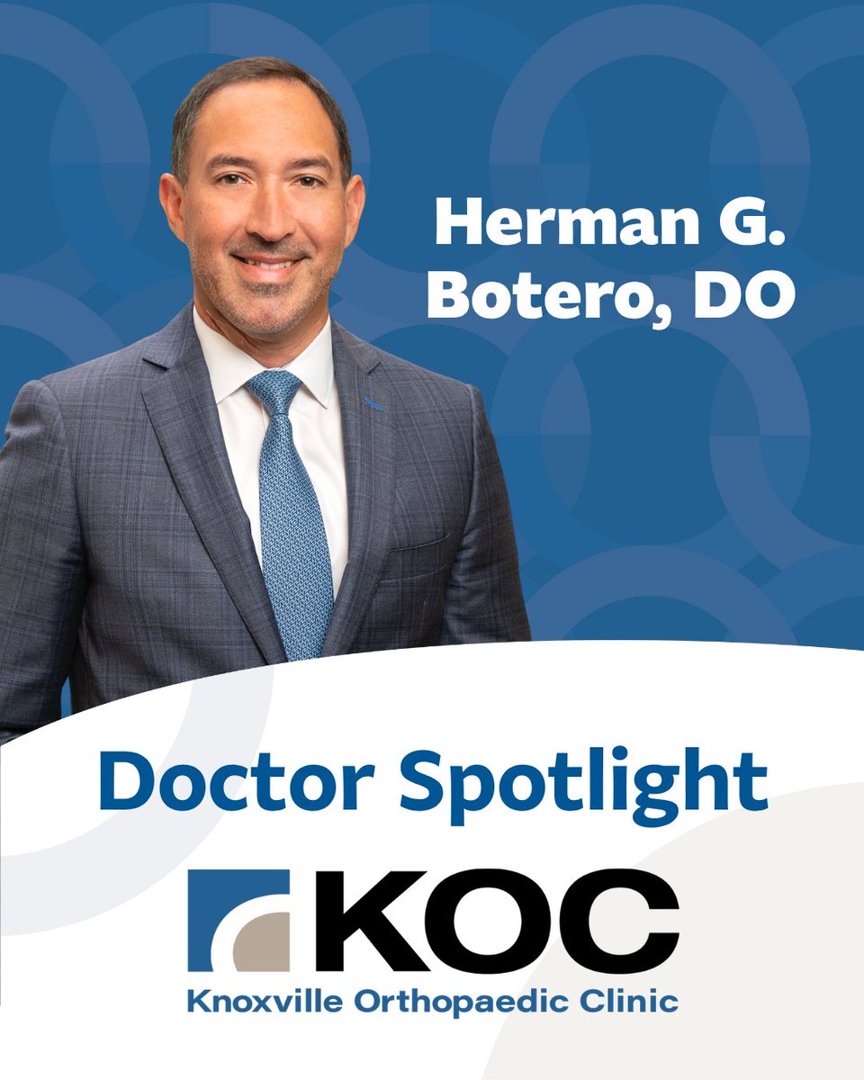 Dr. Herman Botero is dedicated to restoring mobility through hip and knee replacement. His focus is on improving function, reducing pain, and helping patients regain their quality of life.

Learn more: kocortho.com/physician/herm…