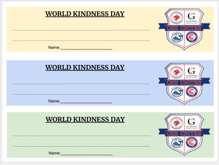 CSHWestSide's tweet photo. Today is WORLD KINDNESS DAY! We launched the day by exploring all the SMALL ACTS of KINDNESS children can employ to make THE WORLD a little bit BRIGHTER, WARMER, & BETTER! #westsideschoolpride #CSHUnites #WorldKindnessDay2025 #WorldKindnessDay #SmallActsofKindness #KindnessAlways https://t.co/fa7g2o25dd