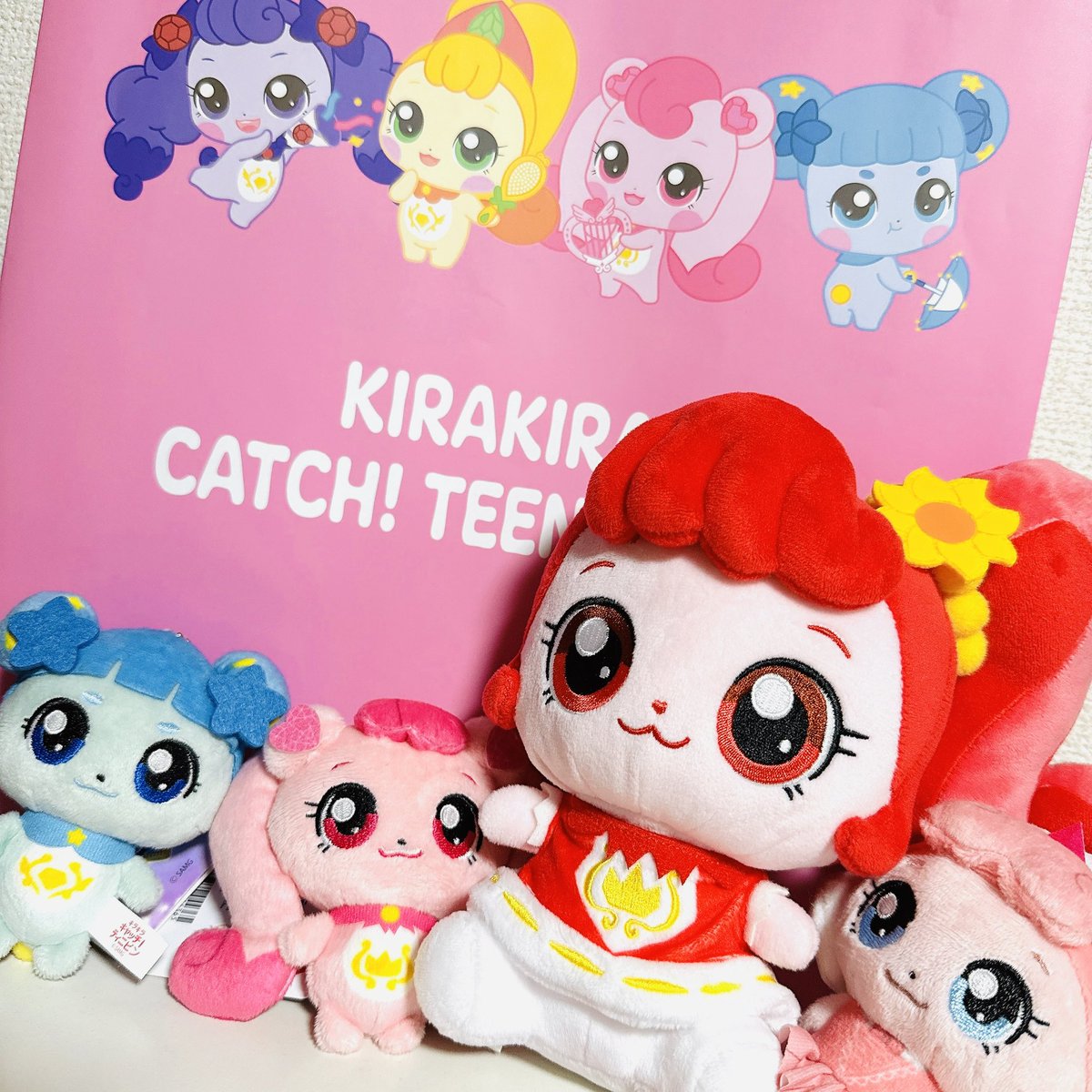 かわいいぃぃぃ😍！！！
私もキャッチしましたよ💓🏹
ネネピンキャッチー！！！❤️❤️🗝️

＼おでかけするネネ〜🎶／