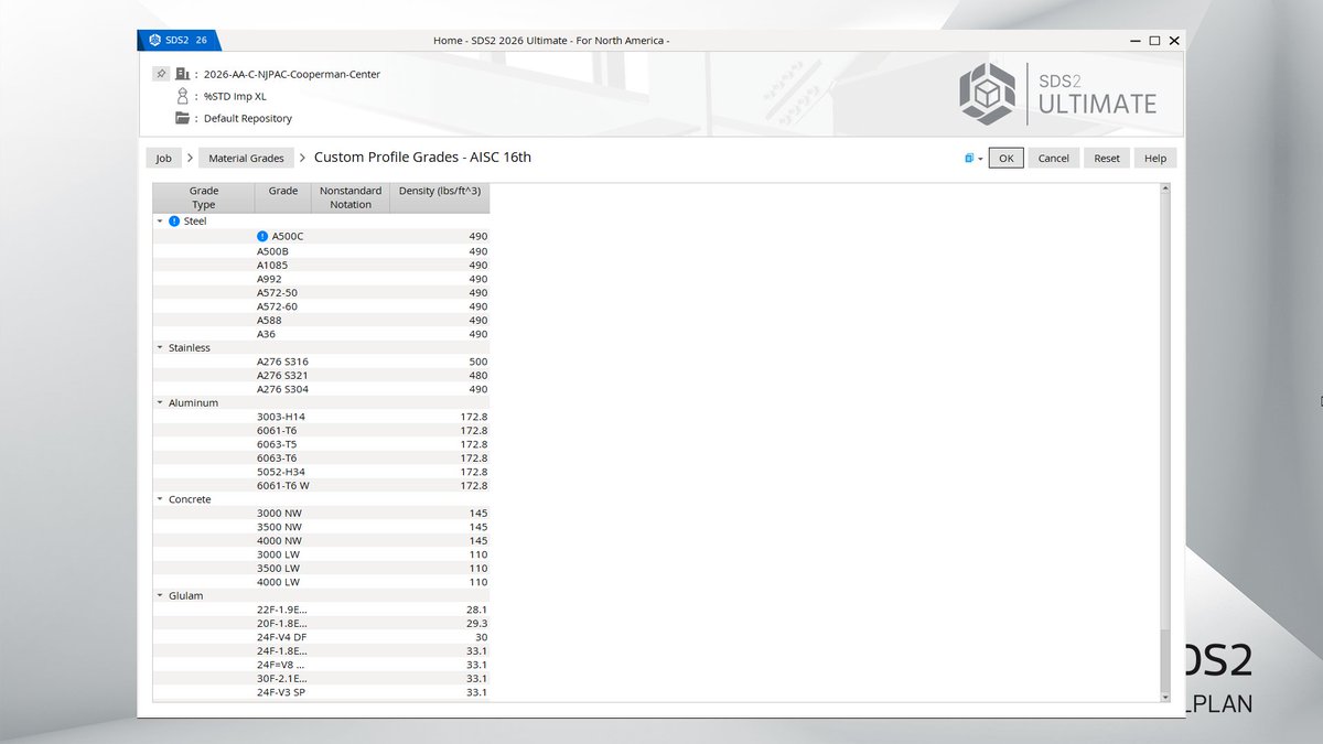 SDS2_Software's tweet image. With SDS2 2026 you can accurately detail a range of materials, including aluminum, stainless steel, fiberglass reinforced plastics, and more. Take on miscellaneous metals with confidence – without switching tools or creating workarounds.hubs.la/Q03Sv_4K0