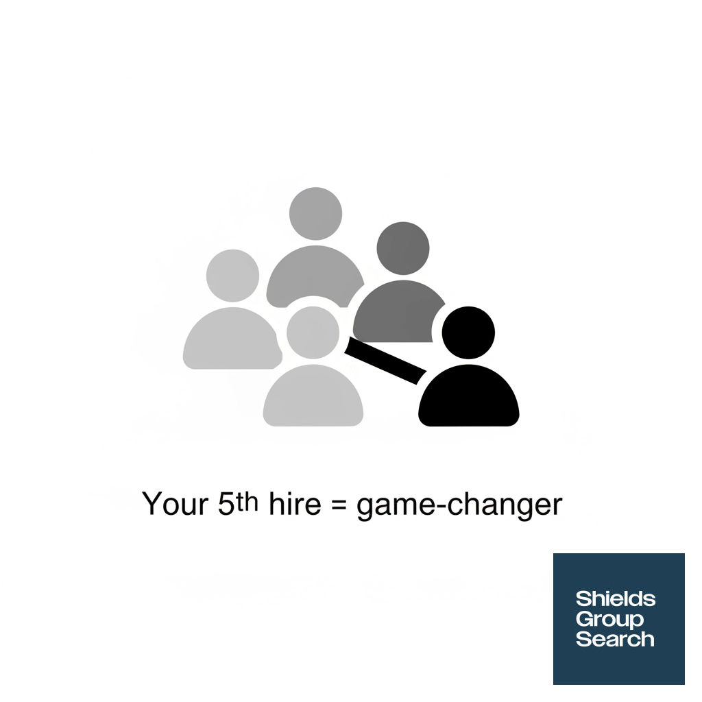 shieldssearch's tweet image. At a startup, your 5th hire can shape the whole company. That&apos;s impact you won&apos;t find in a sea of 5,000. Make it count: look for grit, EQ, and adaptability. Get it right, and you&apos;re building a rocket, not just adding a seat.