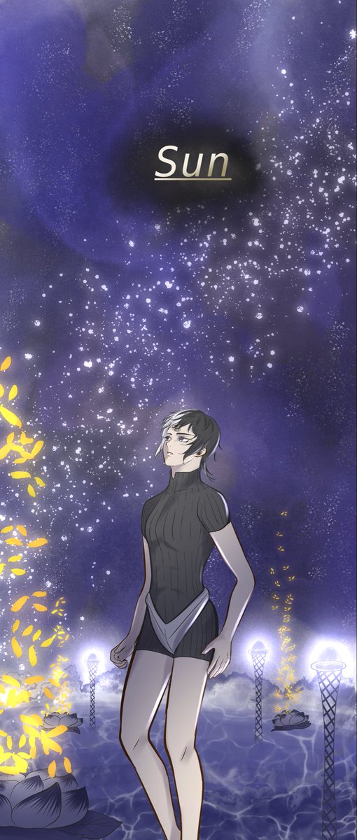 [Arrival at The Sun]
I’m genuinely interested in making DDSAT Webtoon. But where should I upload them though…?

#アバチュ
#digitaldevilsaga 
#quantumdevilsaga