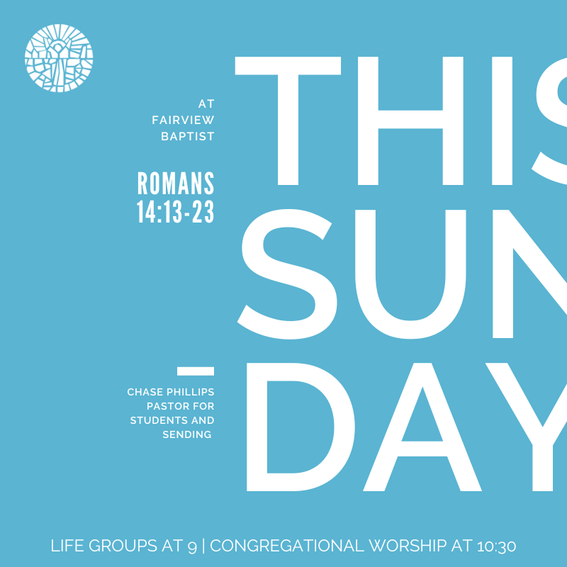 Fairview Baptist Church (@fairviewbc) on Twitter photo 