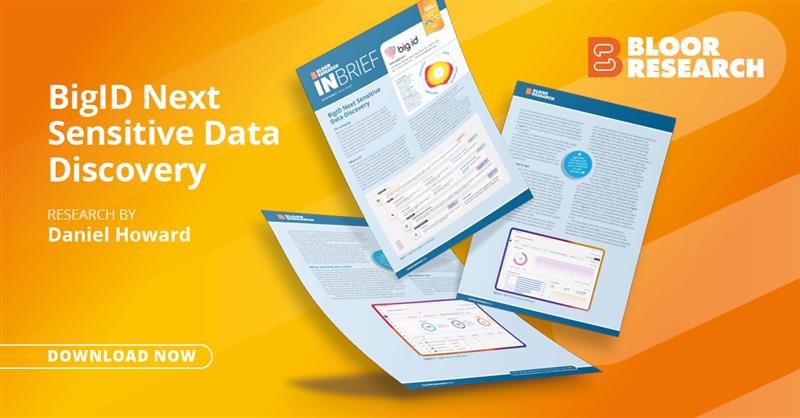 BloorResearch's tweet image. Daniel Howard explores how BigID Next elevates sensitive data discovery with AI driven insight across enterprise data estates. A significant stride toward more enlightened data governance.

#BigID #dataprivacy #datadiscovery #AI #BloorResearch

bloorresearch.com/research/bigid…
