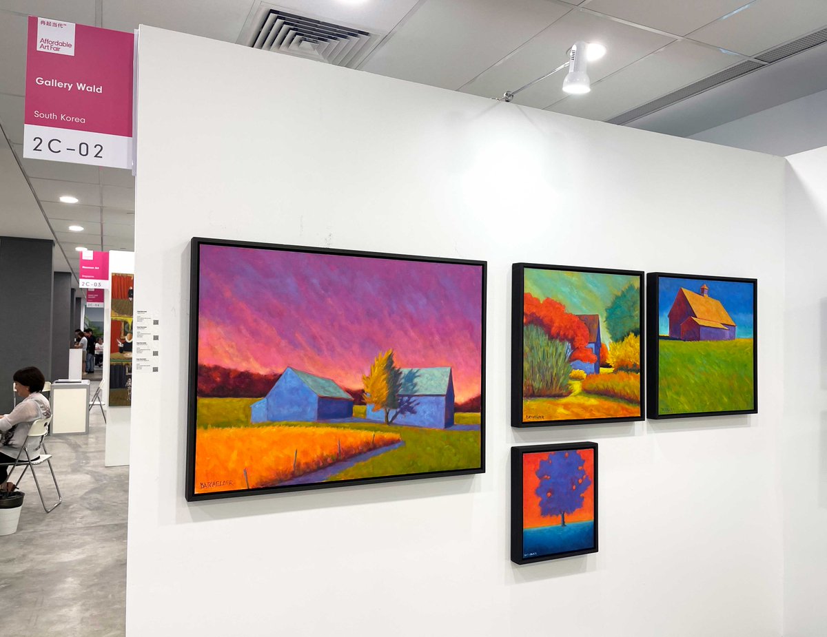 peterbatchelder's tweet image. If, by chance, you&apos;re in Singapore next couple of days, don&apos;t miss the Affordable Art Fair Singapore @affordableartfairsg where @gallery-wald (S. Korea) is exhibiting at Stand 2c-02. Sincere thanks to @artist_rosaoh
 and Gallery Wald for representing my work so beautifully and…