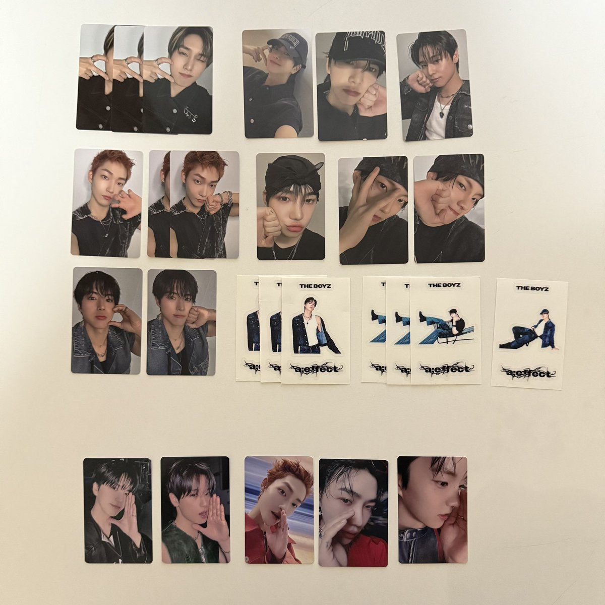 zthjb___00's tweet photo. THE BOYZ ドボイズ a;effect トレカ 交換 whoop 特典

譲）画像のもの

求) ヒョンジェ  (同種優先)

できれば特典⇆特典(異種⭕️)

郵送での交換📮
条件合う方気軽に画像付きでお声がけ下さい🙇‍♀️

ジェイコブ ヨンフン ジュヨン ケビン ニュー キュー ソヌ エリック https://t.co/r0y9Wo4teV