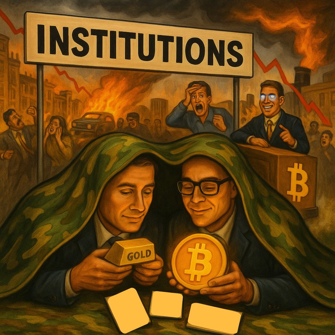 This isn’t retail chaos - it’s a transfer of ownership

Fear is loud. Accumulation is silent. 
Volatility is the camouflage.

x.com/FreedomCapital…
