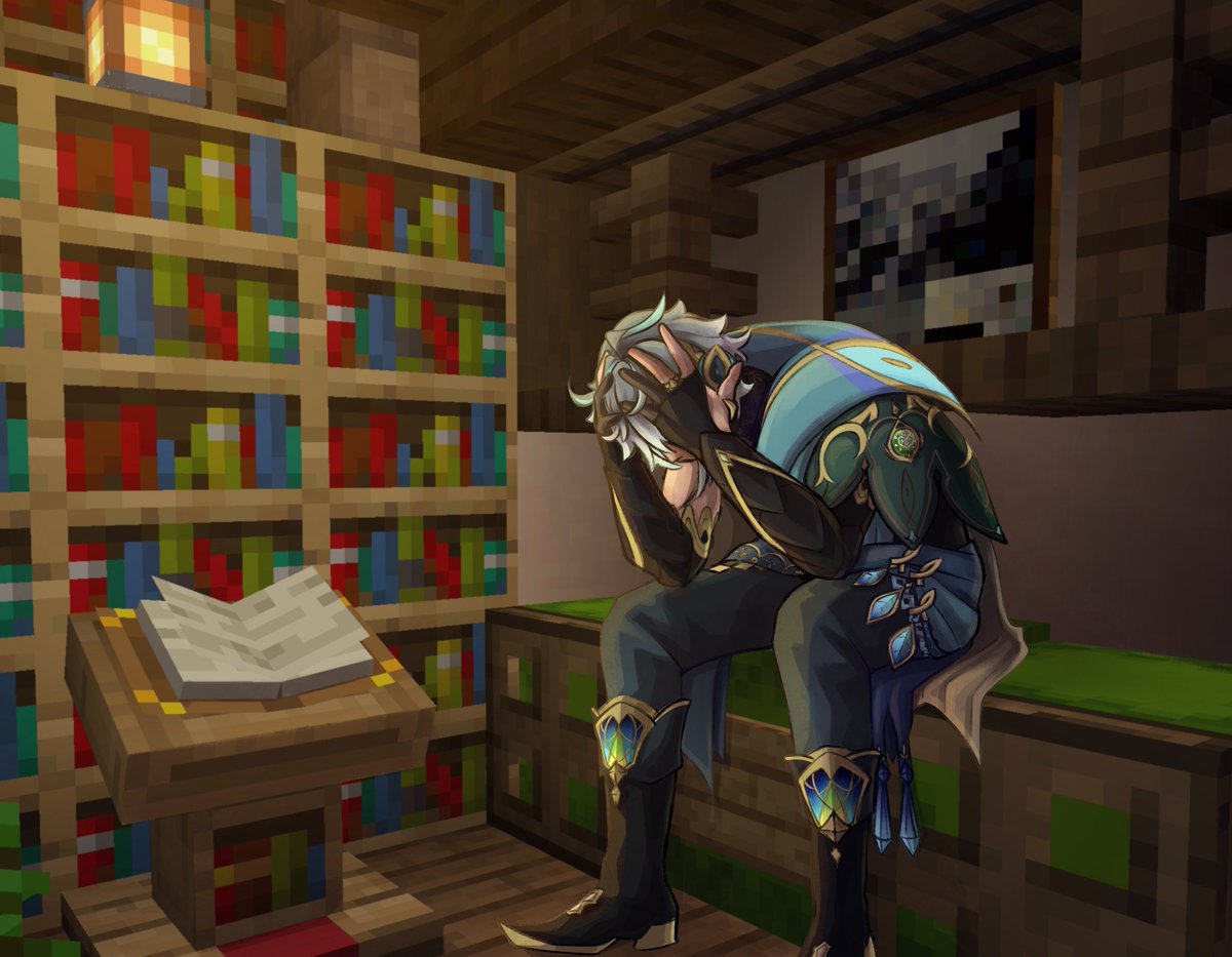 ClayQuail's tweet image. Collecting all my Minecraft art into one thread so you don't have to scroll for months! (1/?)