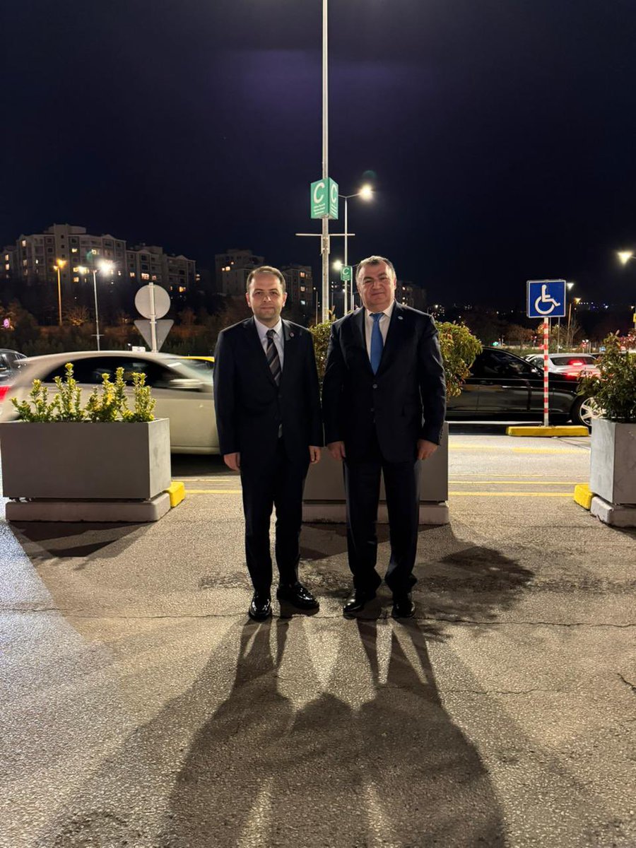 Dünya Ahıskalı Türkler Birliği (DATÜB) Genel Başkanı Ziyatdin İsmihanoğlu Kassanov İle Ankara Programları Kapsamında Bir araya Geldik..