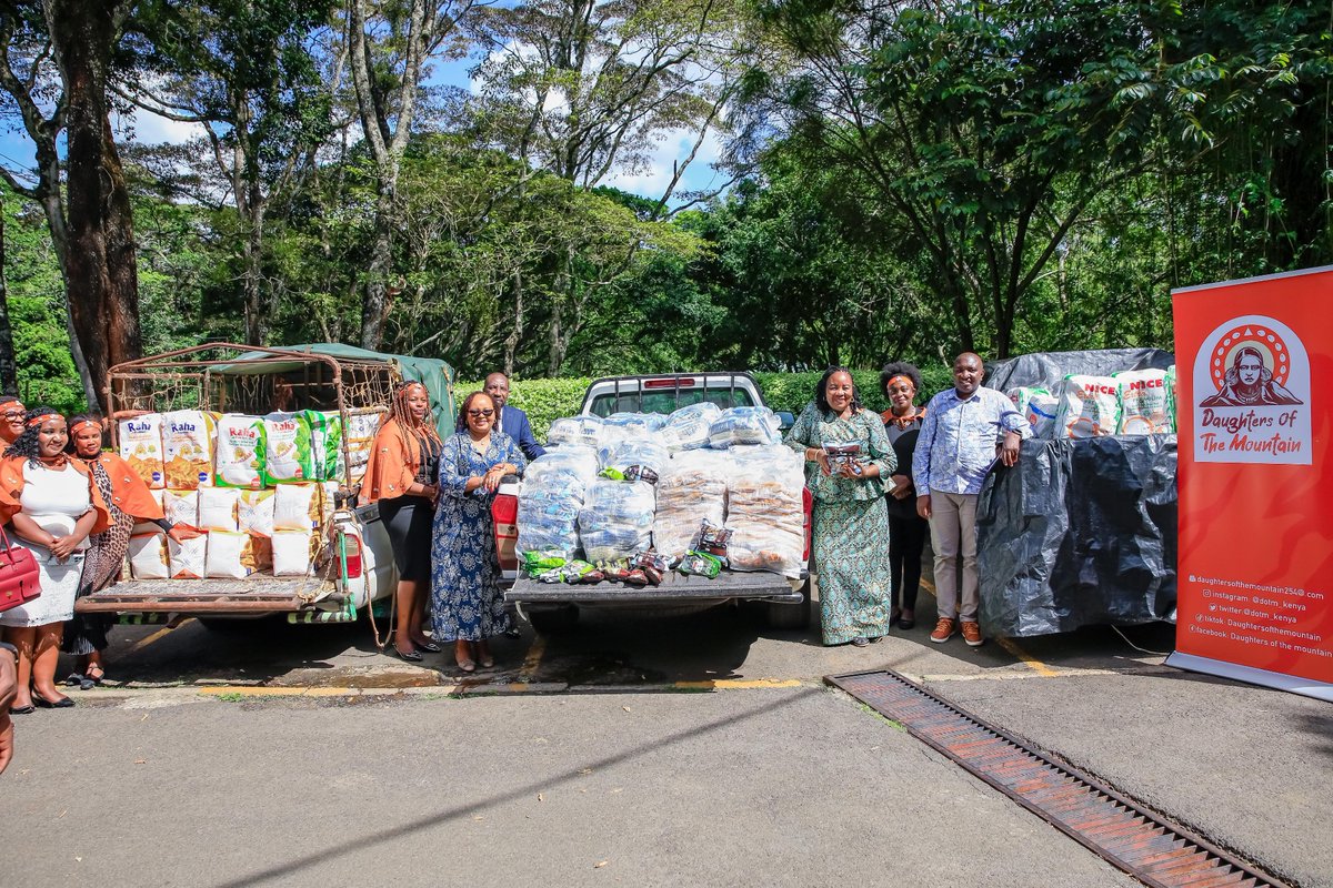 It was a deeply emotional moment visiting Mama Ida Odinga at her Karen residence today, together with representative members of the County Executive, County Assembly, and the Daughters of Kenya (Mountain Chapter), where I serve as Patron, to offer our heartfelt condolences on the