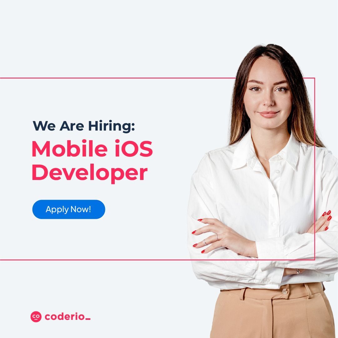 coderio_'s tweet image. #WeAreHiring 💥We’re looking for a #MobileiOS #Developer to design and build high-#quality apps that deliver exceptional #UserExperiences on #Apple devices 📩 Send your CV to talent@coderio.com and help us shape the future! #Coderio #iOSDeveloper #MobileDevelopment