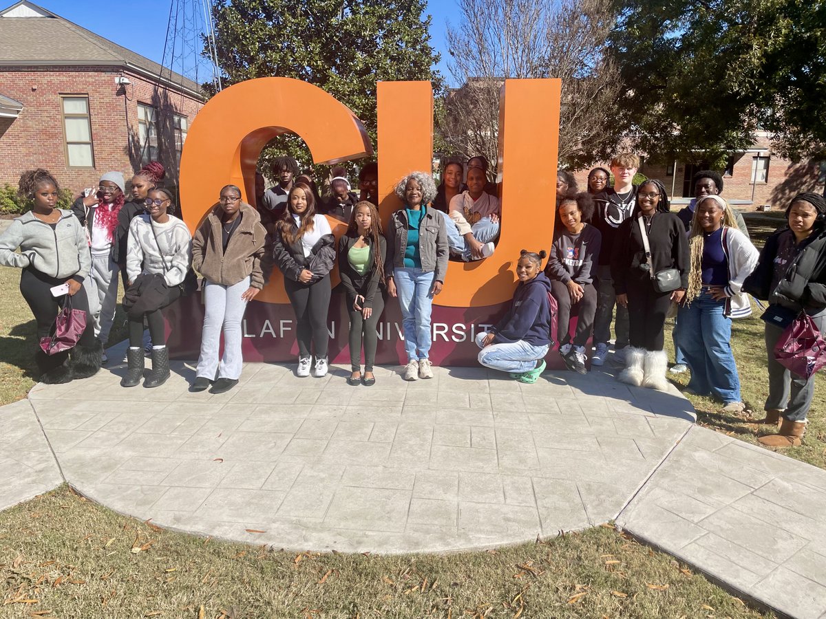 Seniors and Juniors <a href="/RNECavaliers/">Richland Northeast HS</a> had a great time <a href="/ClaflinUniv1869/">Claflin University</a> High School Panther Preview Day! Informative and entertaining!