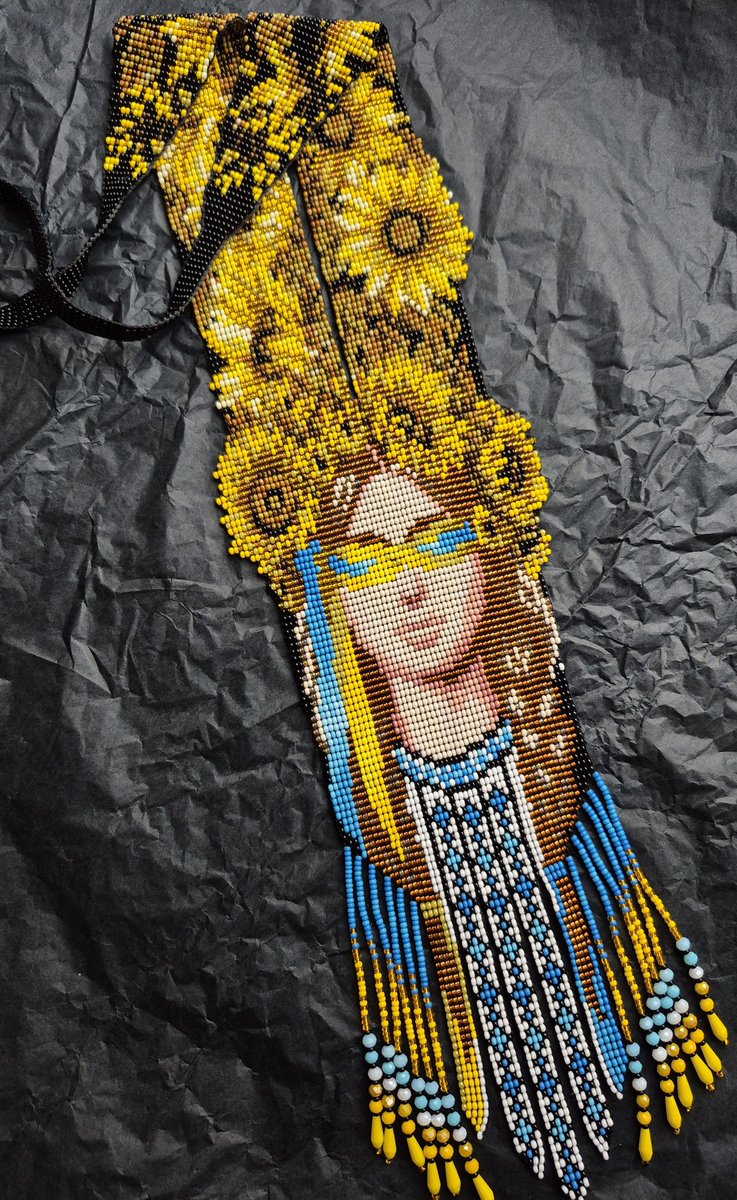 ✨️ Friends, I created a new incredible Ukrainian necklace, Gerdan!
This is not just a beaded ornament, it is many hours of work, skill, and patience. It is part of Ukrainian culture and a symbol of invincibility!🌻💙💛
Please share this post, leave a comment, or place an order,