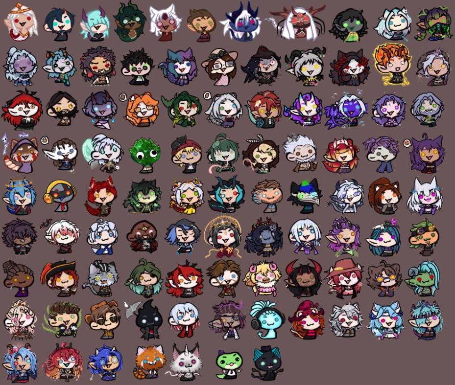 It's pretty shocking that I have received so much support for my lil guys in just this year. I honestly didn't think it would pop off as much as it has.

Here's an entire page of every single lil guy that's been done. I'm happy for the support and love these have gotten.