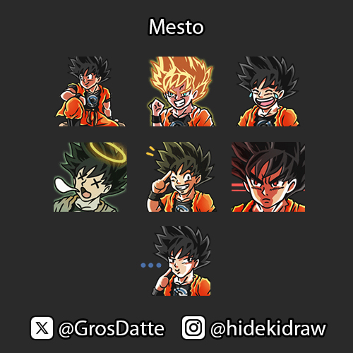 GrosDatte's tweet image. Après la PP, Nouvelles Emotes pour @Mesto1160
Encore merci pour ta confiance sur ce travail✨
RT + FAV appréciés