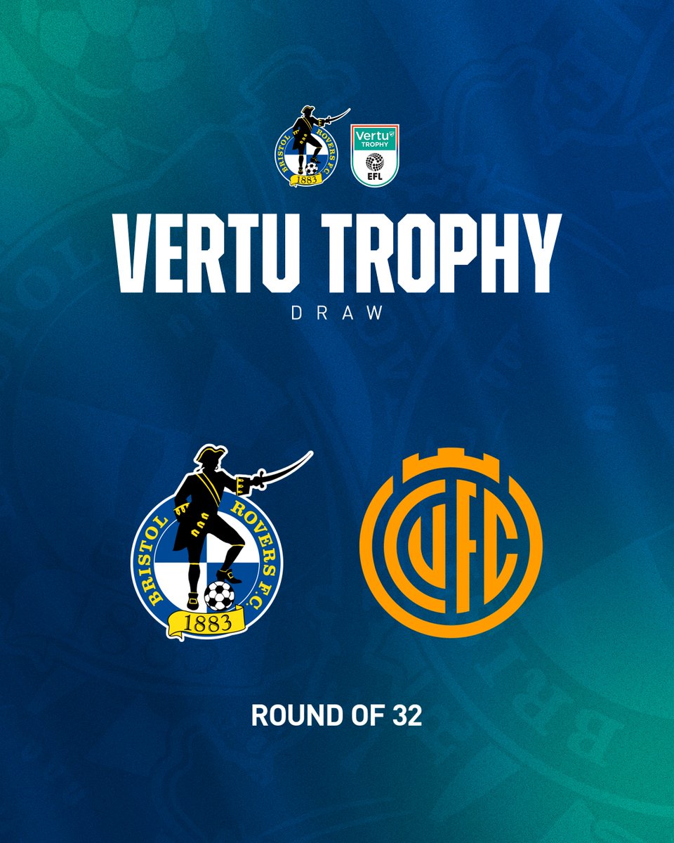 We will welcome Cambridge United to The Mem in the <a href="/VertuTrophy/">Vertu Trophy</a> Round Of 32 🏆

The fixture will be played in the week commencing December 1 2025, with the kick-off time and date to be confirmed in due course 📆