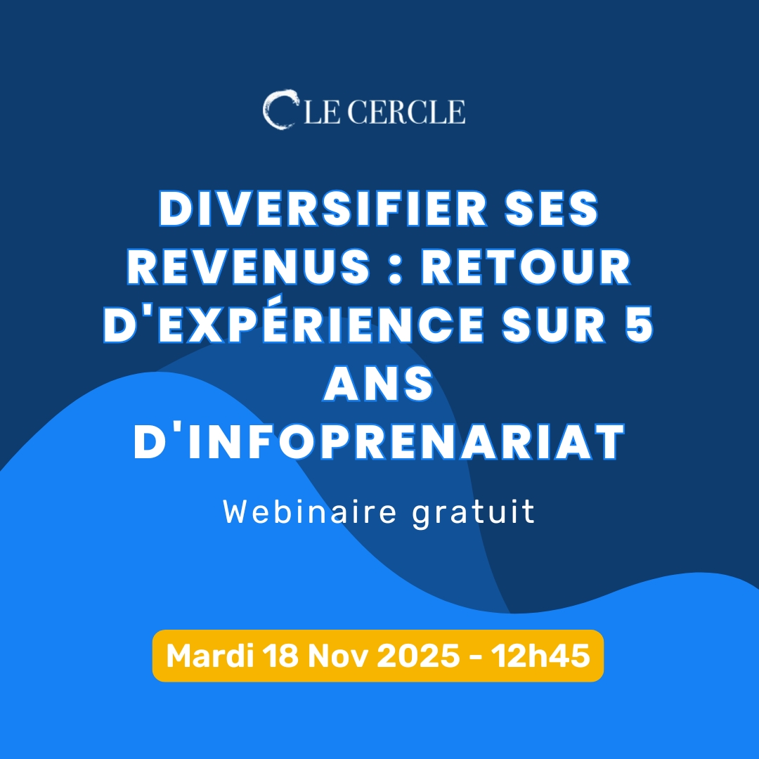 𝗪𝗘𝗕𝗜𝗡𝗔𝗜𝗥𝗘 - 𝟭𝟴/𝟭𝟭 - 𝟭𝟮𝗛𝟰𝟱

Le marché se durcit, mais t’es pas obligé d’attendre que le téléphone sonne. Tu peux commencer à 𝗰𝗿𝗲́𝗲𝗿 𝘁𝗲𝘀 𝗽𝗿𝗼𝗽𝗿𝗲𝘀 𝗿𝗲𝘃𝗲𝗻𝘂𝘀, indépendants des clients et des missions.
Inscris-toi : urlr.me/Jynbu7