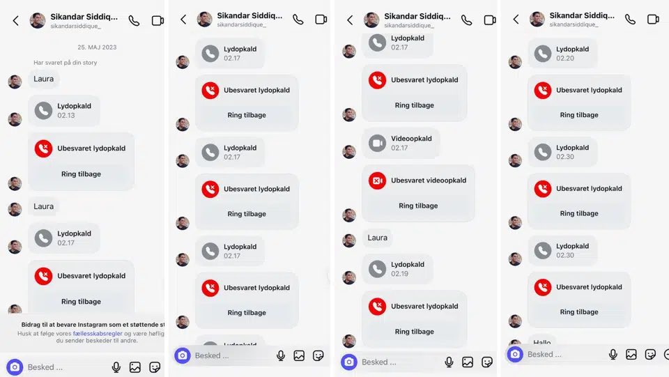 Mig, der forsøger at få fat i Segun for at høre, hvornår han er kampklar igen: