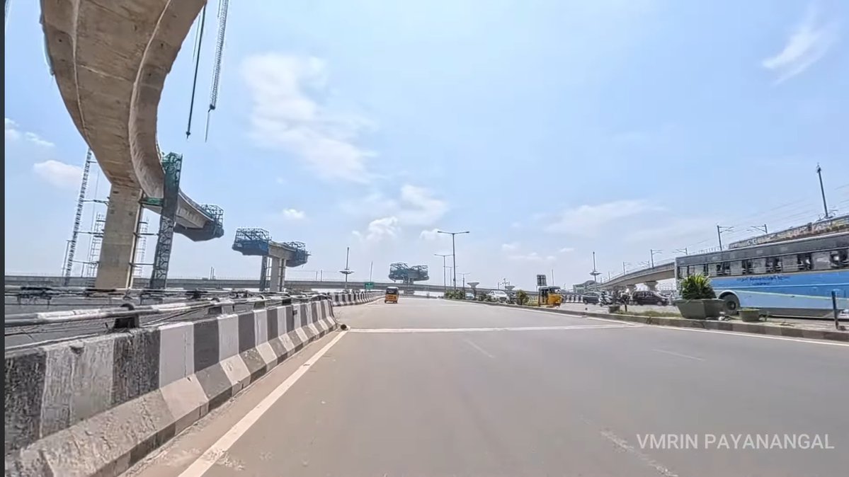 Chennai Metro Ph-2 works beautifully captured over Kathipara...🤩
P.C : VMRin Payanangal (YT)