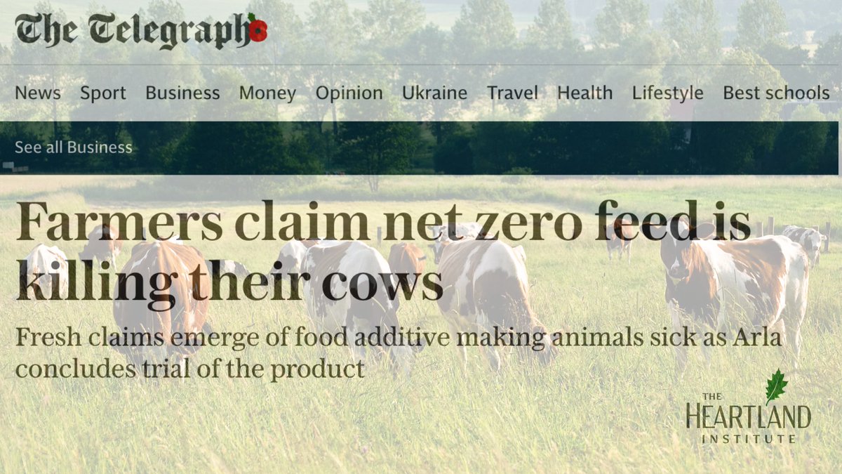 🚨 Net Zero Bovaer feed kills cows - fever, cramps, slashed milk, infections, deaths!

Climate communist retailer mandates crush livelihoods, hike prices, tank food security.

Let markets breed resilient herds with proven feeds. Ditch this green poison!