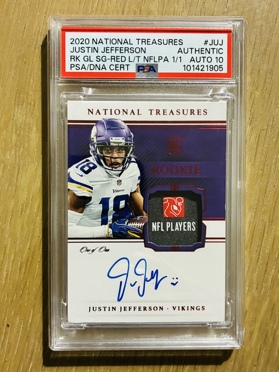 MoneyTM1's tweet image. $3700. Jettas RC 1/1 nfl laundry tag🔥